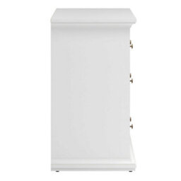 Wyld Haus Osaka Farmhouse Wide 8-Drawer White Wooden Chest - thumbnail 6