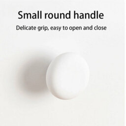 White Bedroom Bedside Table Cabinet Mini Nightstand Storage Shelf W/ Drawer 2 Drawers - thumbnail 4