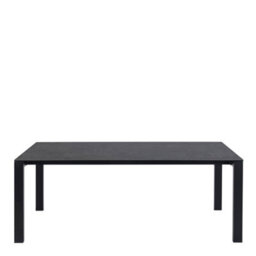 Furniture To Go Brentford Matt Black Ceramic Dining Table - thumbnail 2