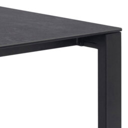 Furniture To Go Brentford Matt Black Ceramic Dining Table - thumbnail 7
