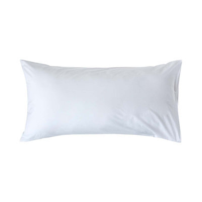 Homescapes White Egyptian Cotton Housewife Pillowcase 200 Tc, King Size - image 1