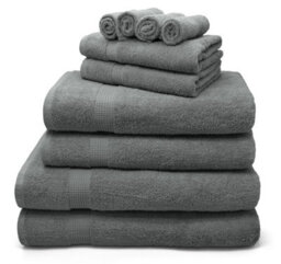 Velosso Grey Premium 100% Egyptian Cotton Towels 550 Gsm Face Cloth