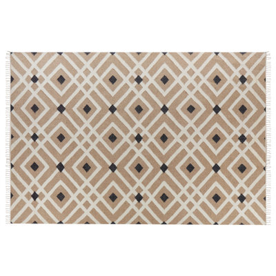 Beliani Rug Esencik Beige 200 X 300 Cm Jute - image 1