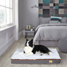 Bingopaw 110X85X10Cm Waterproof Dog Bed Large Orthopedic Memory Foam Mattress Pet Crate Bed - thumbnail 9