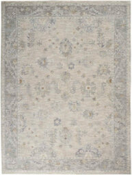 Light Grey Traditional Bordered Persian Floral Rug For Living Room Bedroom And Dining Room-119Cm X 180Cm - thumbnail 8