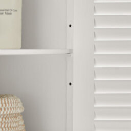 Sobuy Frg237-W, Under Sink Cabinet Vanity Unit Bathroom Cabinet With 2 Shutter Doors,white,w60Xd35Xh58 - thumbnail 7