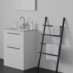 Ideal Standard I.life A Standard Matt White Freestanding Bathroom Vanity Unit (H) 853mm (W) 600mm - thumbnail 6
