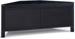 "Mda Designs Volans Tru-Corner Remote Friendly Doors Walnut/black Reversible Panel Lcd/plasma/led Tv Up To 42"" Corner Tv Cabinet" - thumbnail 6