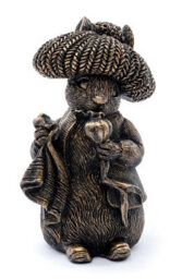 Jardinopia Beatrix Potter Benjamin Bunny Cane Or Stake Topper (Ccbp0002) - L5 X W4.5 X H9 Cm - thumbnail 3