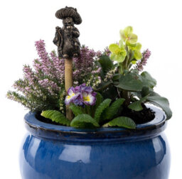 Jardinopia Beatrix Potter Benjamin Bunny Cane Or Stake Topper (Ccbp0002) - L5 X W4.5 X H9 Cm - thumbnail 4