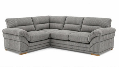 BlissFurniture Ltd Amalfi Claude Right Hand 2 Piece Corner Sofa In Grey - image 1
