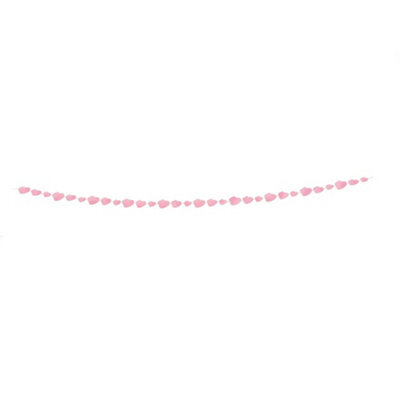 Unique Party Paper Booties Baby Shower Garland Pink (9Ft)