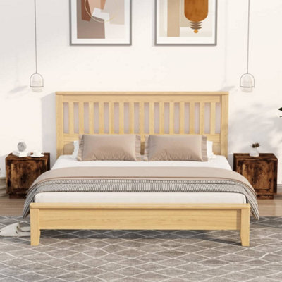 Berkfield Bedside Cabinets 2 Pcs Smoked Oak 44X35X45 Cm Engineered Wood - image 1
