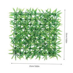 20 Pack Artificial Plants For Green Walls, Uv Protection, Backdrop Privacy Screen, 25 Cm X - thumbnail 2