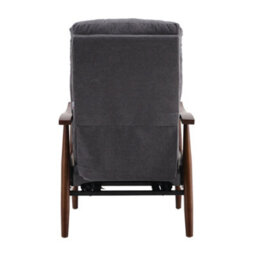 Living And Home Manual Fabric Recliner Chair Armchair Sofa Chair With Foldable Footrest - thumbnail 5