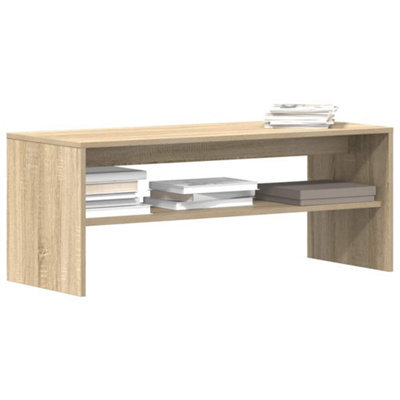 Berkfield Tv Cabinet Sonoma Oak 100X40X40 Cm Engineered Wood - image 1