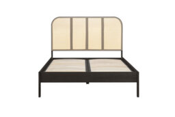 Birlea Margot King Rattan Bed Black - thumbnail 7