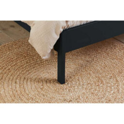 Birlea Margot King Rattan Bed Black - thumbnail 5