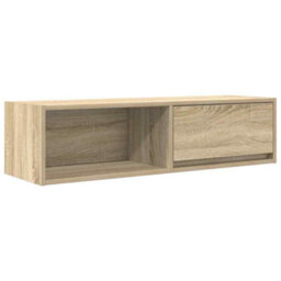 Berkfield Tv Cabinet Sonoma Oak 100X31X25.5 Cm Engineered Wood - thumbnail 2