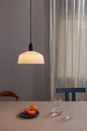 Luminosa Lighting Luminosa Tatawin Medium White Dome Pendant Lamp - thumbnail 2