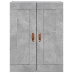 Berkfield Highboard Concrete Grey 69.5X34X180 Cm Engineered Wood - thumbnail 6