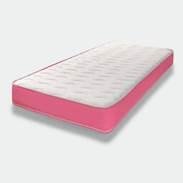 eXtreme Comfort Ltd Cooltouch Colours White Wave Hybrid Memory Foam & Pinna-Coil Innerspring Mattress With Pink Border European Single 90Cm X 200Cm - thumbnail 3