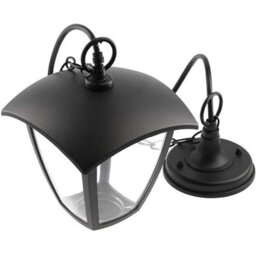 CGC Lighting Cgc Black Outdoor Chain Outdoor Hanging Lantern Light - thumbnail 4