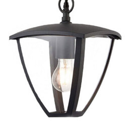 CGC Lighting Cgc Black Outdoor Chain Outdoor Hanging Lantern Light - thumbnail 7