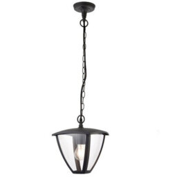 CGC Lighting Cgc Black Outdoor Chain Outdoor Hanging Lantern Light - thumbnail 8