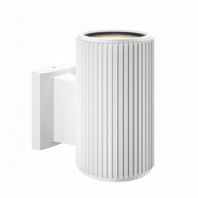 Luminosa Lighting Luminosa Rando Outdoor Down Wall Lamp White, Ip54
