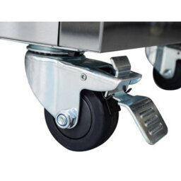 Sgs 26In Deluxe Roller Tool Cabinet, Stainless Steel, 5 Drawers, Sliders & Lock - thumbnail 6