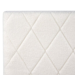 Beliani Ottoman Bed Boucle Rochefort 160 X 200 Cm (Eu King Size) Off-White - thumbnail 9