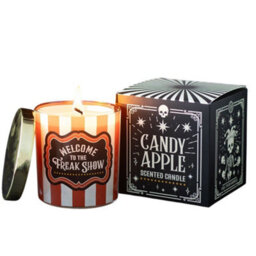 Something Different Welcome To The Freak Show Candy Apple Scented Candle Orange/white (One Size) - thumbnail 2