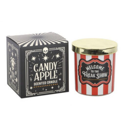 Something Different Welcome To The Freak Show Candy Apple Scented Candle Orange/white (One Size) - thumbnail 3