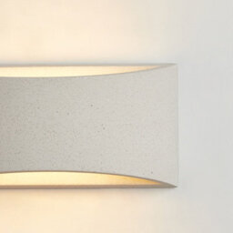 Harper Living Concrete Art Deco Medium Plaster Indoor Wall Light (14 X 30 X 10Cm) - thumbnail 2