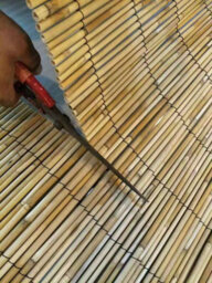 Prime Plus 2M X 4M Natural Split Reed Fence Hand-Woven Reed Screening Outdoor Garden Privacy - thumbnail 5