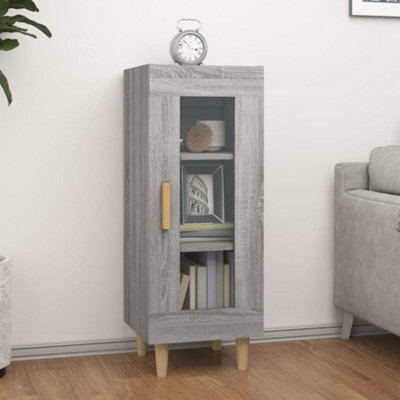 Berkfield Sideboard Grey Sonoma 34.5X34X90 Cm Engineered Wood - image 1