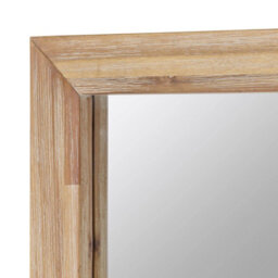 Statement Furniture Florence Large Rectangular Wall Mirror With Wooden Frame 45X165Cm - thumbnail 3