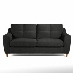 Furnishings For Less UK Baxter Charcoal Tufted Fabric Sofa Suite 3 Seater And 2 Seater Sofa - thumbnail 6
