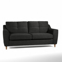 Furnishings For Less UK Baxter Charcoal Tufted Fabric Sofa Suite 3 Seater And 2 Seater Sofa - thumbnail 5