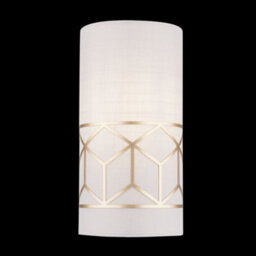Luminosa Lighting Luminosa Messina Flush Wall Lamp Gold, 1 Light, E14 - thumbnail 2
