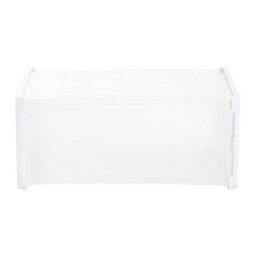 Living And Home White 12 Pcs Dustproof Plastic Shoe Storage Box - thumbnail 5
