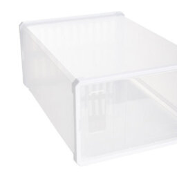 Living And Home White 12 Pcs Dustproof Plastic Shoe Storage Box - thumbnail 6