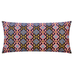 Paoletti Laurel Embroidered Velvet Cushion Cover - thumbnail 1