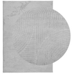 Walplus Rug Iza Short Pile Scandinavian Look Grey 160X230 Cm - thumbnail 3