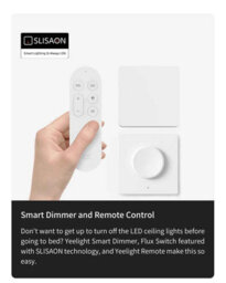 Yeelight Smart Led Ceiling Light Pro Wifi Dimmable 2700 6500K Voice Control Homekit - thumbnail 3