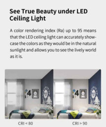 Yeelight Smart Led Ceiling Light Pro Wifi Dimmable 2700 6500K Voice Control Homekit - thumbnail 6