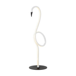 Elstead Lighting Flamingo Led Table Lamp - White - thumbnail 1