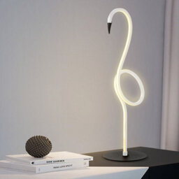Elstead Lighting Flamingo Led Table Lamp - White - thumbnail 6