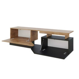 Ceelias Living Room Set Tv Stand Sideboard Coffee Table  Modern Finish Anthracite Wotan - thumbnail 5